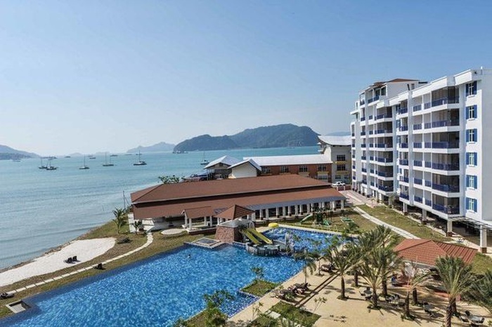 Apartment resort bay serviced dayang & Location